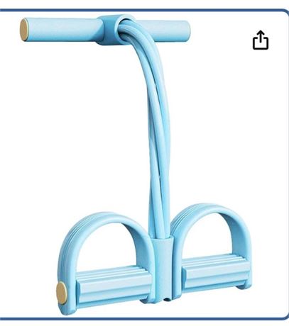 4Tubes Ab Machine Exercise Fitness Tube Trainer Full Body Workout Equipment for