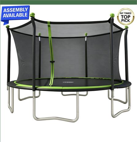 Bounce Pro Sportspower BouncePro 14ft Trampoline Meets ASTM Safety Standards,