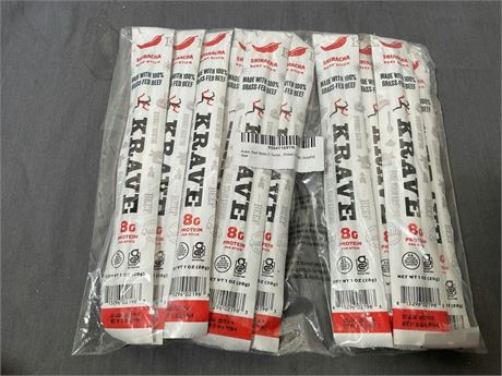 Sriracha beef stick