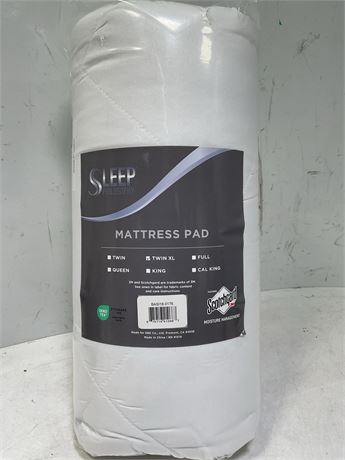 Comfort Classics 3M Scotchgard Harmony Waterproof Mattress Pad, Twin XL