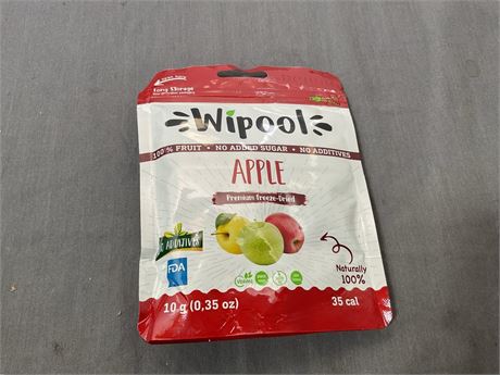 Wipools apple snack