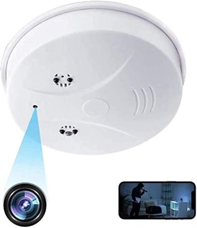 OFFSITE Hidden Camera Smoke Detector Wireless WiFi Camera with Video 1080P HD