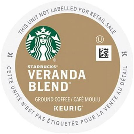 Starbucks Coffee K-Cups Pack - Veranda Blend (24/Box)