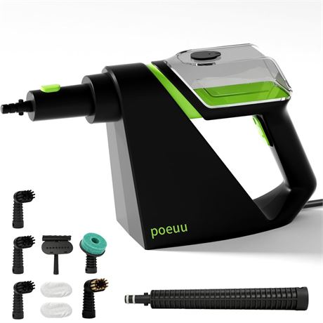 Handheld Steam Cleaner for Home, 10s Fast Heat Up Steamer, 1500W Portable Steam