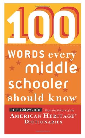 100 Words Every Middle Schooler Should Know