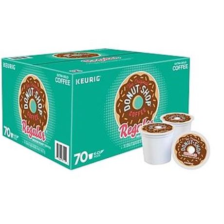 The Original Donut Shop Regular Coffee Keurig K-Cup Pods Medium Roast 70/Box