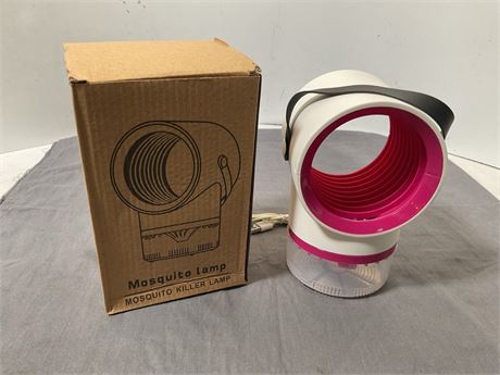 mosquito’s killer lamp in white and pink