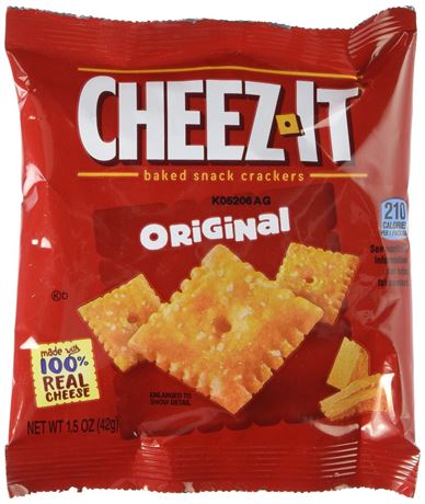 Sunshine Cheez-It Crackers, 8 Packs/Box