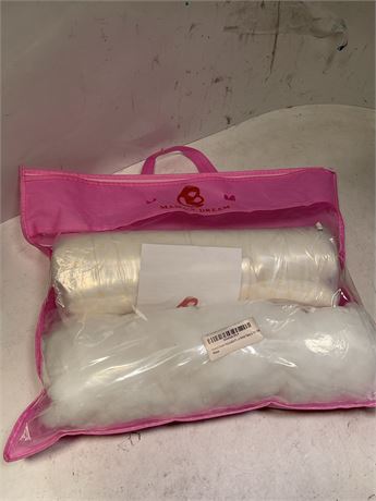 Mama's Dream Portable Pregnancy Pillow, Adjustable Filling, Ultimate Back