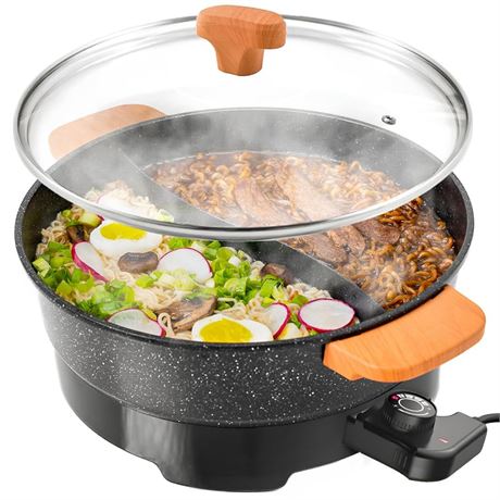 Hot Pot Electric - Portable Electric Hot Pot Cooker - Hot Pot Electric with
