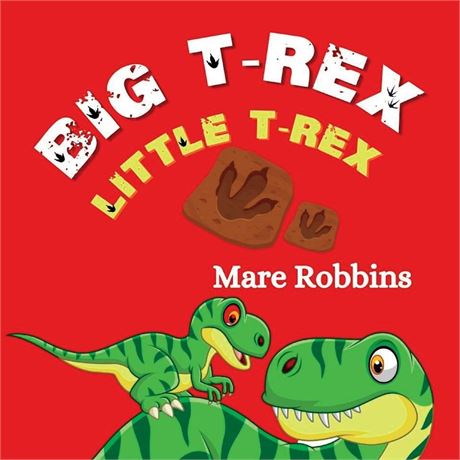 Big T-Rex  Little T-Rex printed book