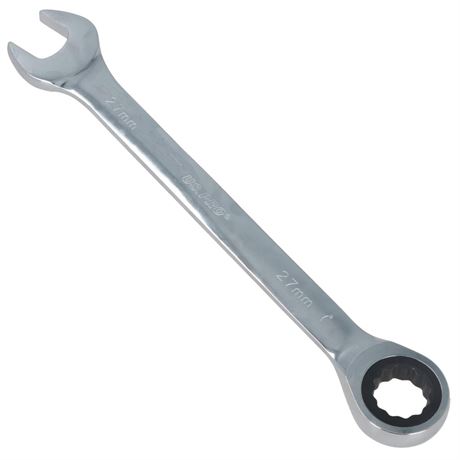 27mm Metric MM Combination Gear Ratchet Spanner Wrench 72 Teeth