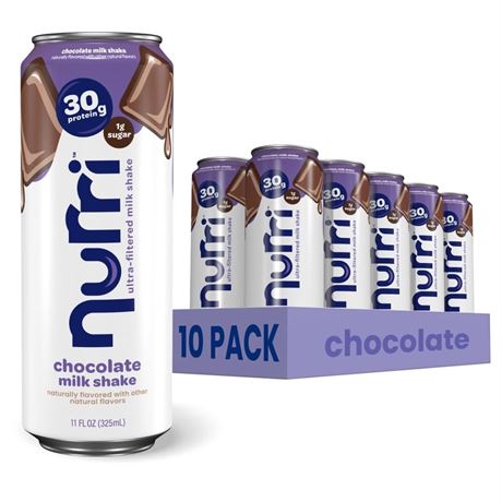 Nurri - 30g Protein Ultra Filtered Milk Shake – Chocolate - Lactose Free, Low