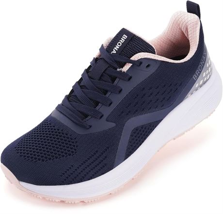 BRONAX Women's Wide Toe Box Road Running Shoes | Wide Athletic Tennis Sneakers