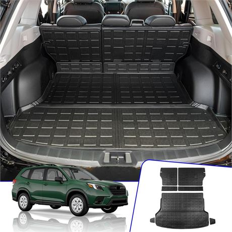 Rongtaod Cargo Mat Compatible with 2019-2025 Subaru Forester Trunk Mats Cargo