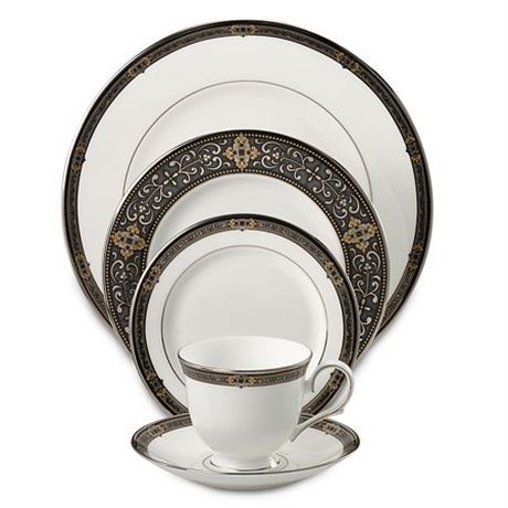 Macy's Lenox Vintage Jewel 5 Piece Place Setting