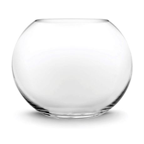 CYS EXCEL Glass Bubble Bowl (H-6" W-8", Approx. 3/4 Gal.) | Multiple Size