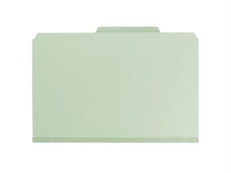 Smead Pressboard Classification Folders with SafeSHIELD Fasteners, Legal Size,