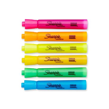 Sharpie Tank Style Highlighters, Chisel Tip, Assorted, Box of 11 Assorted 11