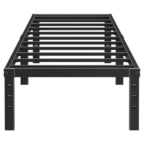 Caplisave Mavesmog 14 inches Twin Size Bed Frames, Heavy Duty Metal Twin Size