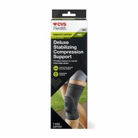 CVS Pharmacy CVS Health Knee Deluxe Stabilizing Compression Support, Large