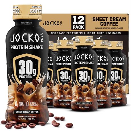 Jocko Fuel Mölk 30g Grass Fed Protein Shakes - No Added Sugar Protein Drinks