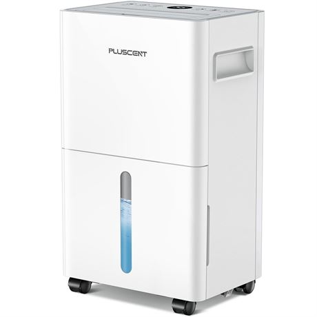 PLUSCENT 21 Pint Dehumidifier for Basement and Home, 1500 Sq Ft Portable