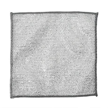 Steel Wool Cloth Kitchen Cleaning Rag, 20*20 [single layer]