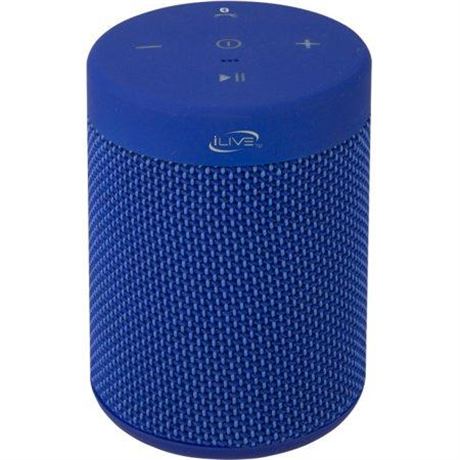 ILive ISBW108 Bluetooth Waterproof Speakers, Blue