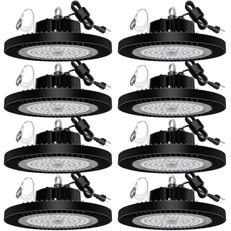 LEDMO UFO LED High Bay Lights 100W 14000lm 600W HPS/MH Replacement 5000K