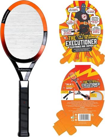 The Executioner fly killer- Mosquito swatter racket wasp bug zapper indoor/