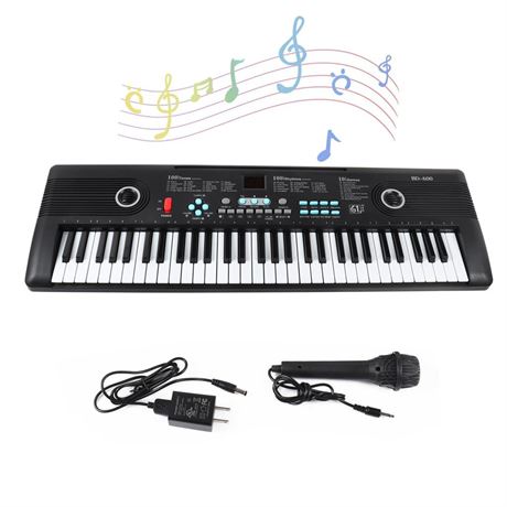 61 keys piano keyboard, Electronic Digital Piano with Built-In Speaker