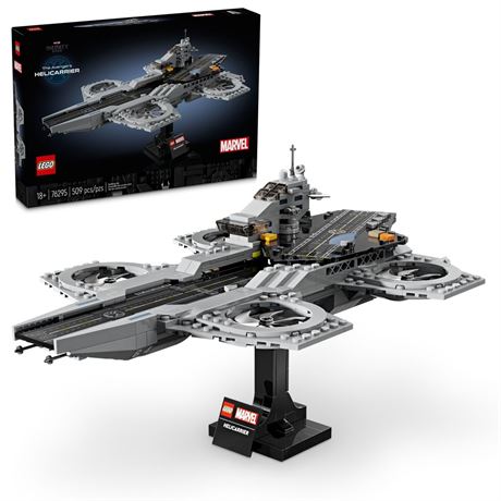 LEGO Marvel The Avengers Helicarrier Building Set for Adults - Gift for