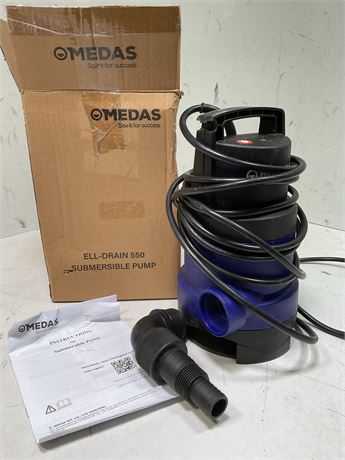 The Medas ELL-DRAIN 550 submersible pump