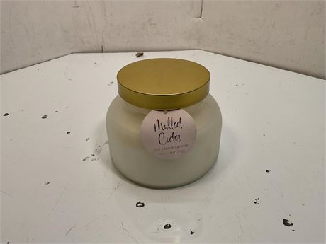 mulled cider soy blend candle