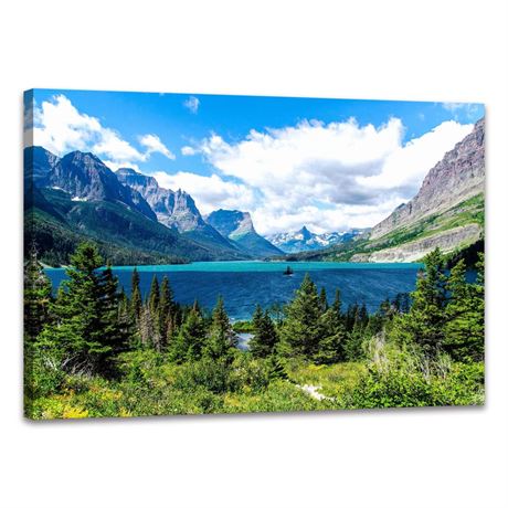 Nature Canvas Prints National Park Framed Artwork Pictures for Living Room 12x