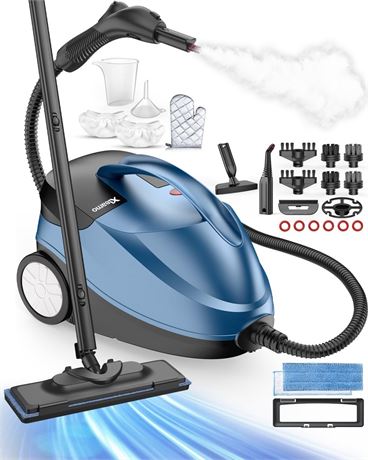 Pressurized Handheld Steam Cleaner for Home Use with 30 Accessories – Heavy