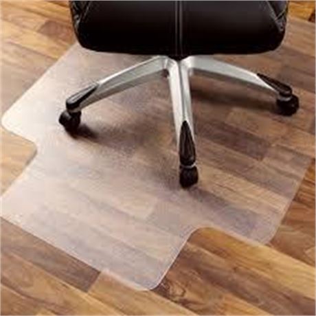 Floor Ecotex Enhanced Polymer Lipped Chair Mat 48x51in