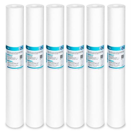 Membrane Solutions 5 Micron Sediment Water Filter Replacement Polypropylene