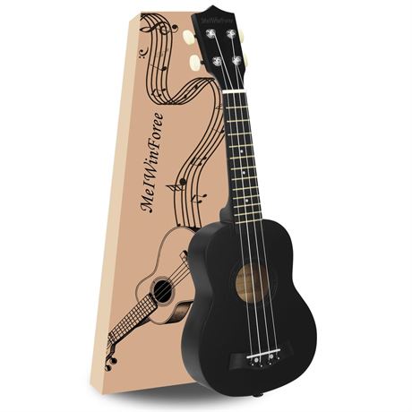 WelWinforee Ukulele 21" - Beginner Soprano Ukulele for Kids, Tenor and Concert