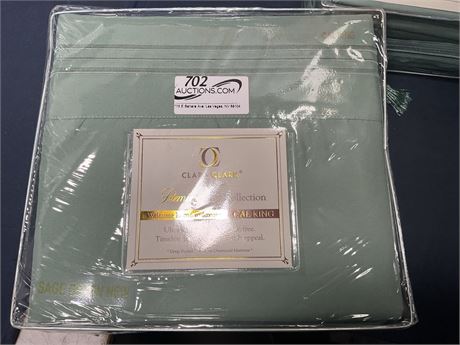 Clara Clark Bed Sheets, Premier 1800 Series Bed Sheet Set, Deep Pocket,