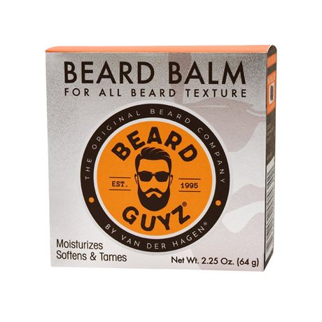 Beard Guyz Grooming Beard Balm for Men, Hydrating Formula with Coconut and