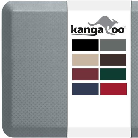 KANGAROO Thick Ergonomic Anti Fatigue Cushioned Kitchen Floor Mats, Standing