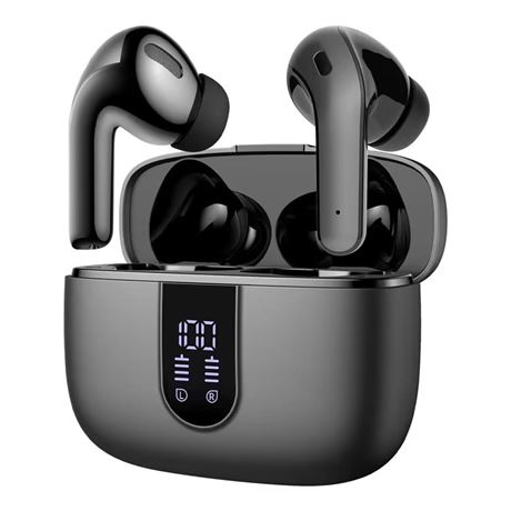 TAGRY True Wireless Earbuds 60H Playback Bluetooth Headsets IPX5 Waterproof