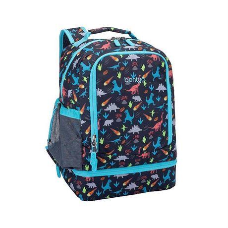 Bentgo Kids' 2-in-1 17" Backpack & Insulated Lunch Bag - Dino