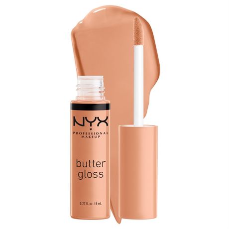 NYX PROFESSIONAL MAKEUP Butter Gloss, Non-Sticky Lip Gloss - Fortune Cookie