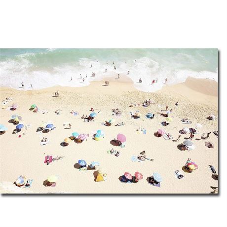 Seaside I by Carina Okula Premium Gallery-Wrapped Canvas Giclee Art (16 in x