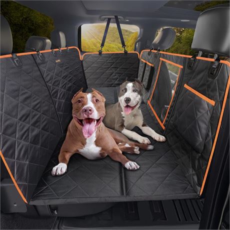 iBuddy Truck Back Seat Extender Dog Truck Seat Cover Stable Comfortable Dog