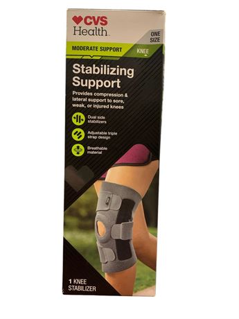 CVS Pharmacy CVS Adjustable Stabilizing Knee Support - One Size, Moderate