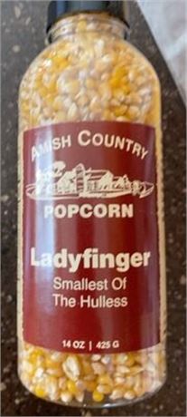 Amish Country Popcorn, Ladyfinger, 14 Oz (396 G)
